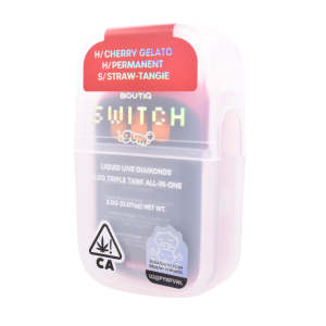 BOUTIQ - SWITCH V5 LIQUID LIVE DIAMONDS TRIPLE TANK DISPOSABLE